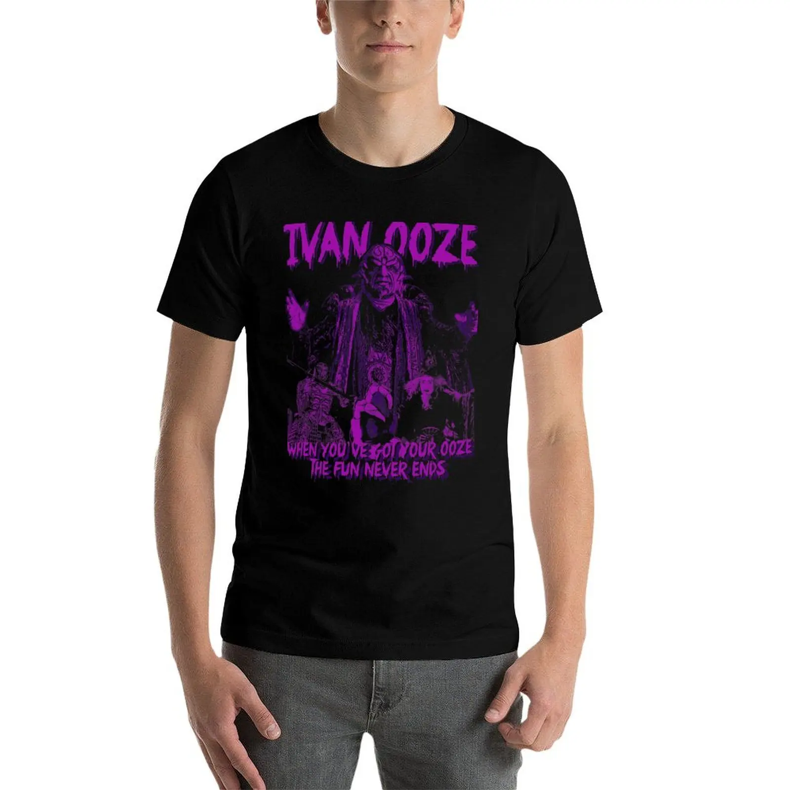 IVAN OOZE T-Shirt anime tshirt cute tops street wear korean fashion mens graphic t-shirts anime image 4