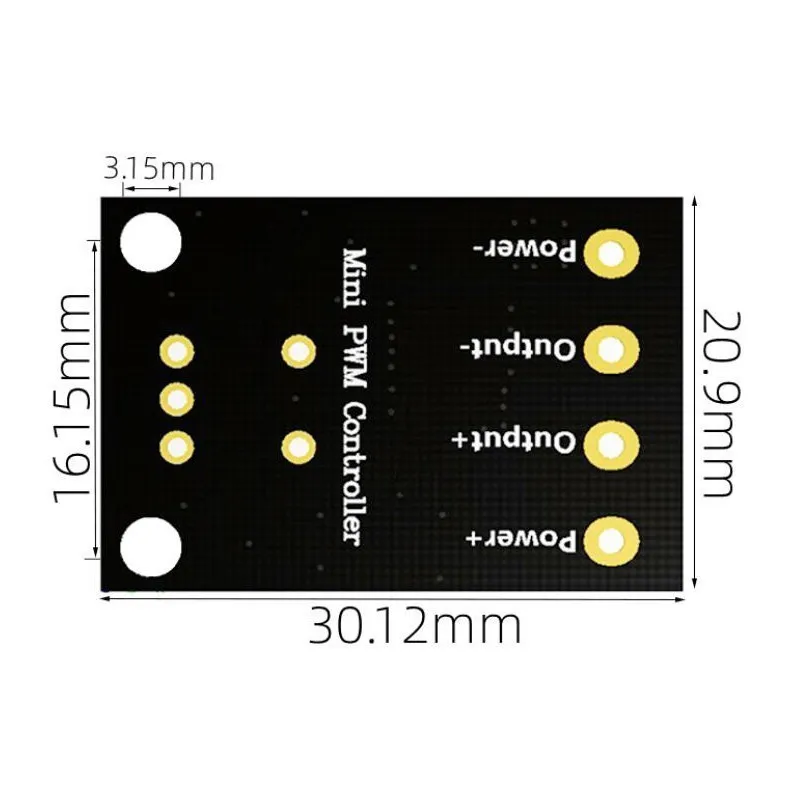 5V 12V 16V 10A Spannung Regler PWM DC Motor Speed Controller Gouverneur Stufenlose Geschwindigkeit Regler LED Dimmer power Controller – Detail 3