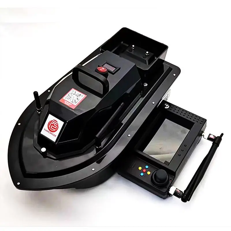 

Remote Control Bait Boat With High Power Wireless Fishing Boat Remote Control Boat With Bait Boat Measure Temperature Depth