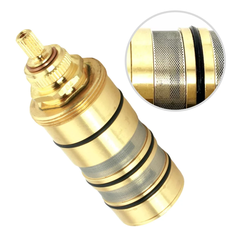 

For 130156 3/4" Exact Temp Thermostatic Cartridge Shower Mixer Valve Bar Repair Kit Bath Shower Replacement Parts