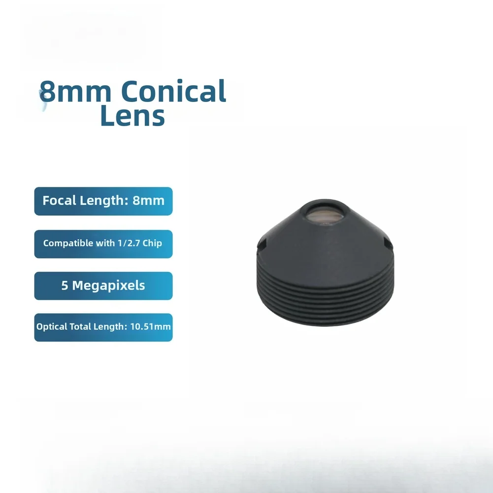 505For 1H 8mm Lens for For 1/2.7 inch Sensors with 55.4 Degree Diagonal FOV and 0.5 Percent TV Distortion Performance