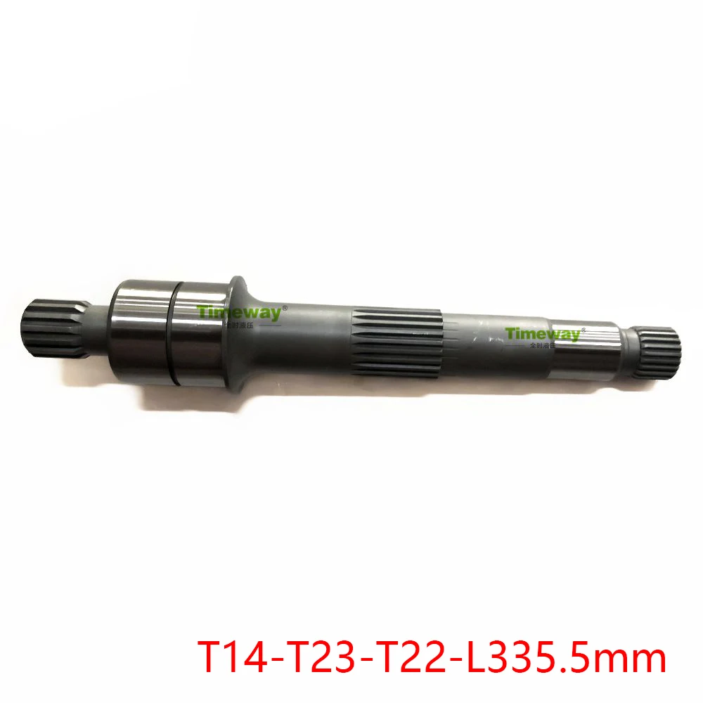 Piston Pump Repair Parts P2-105 P2105 Drive Shaft T14-T23-T22-L335.5mm for Repair PARKER Hydraulic Pump Replacement Main Shaft