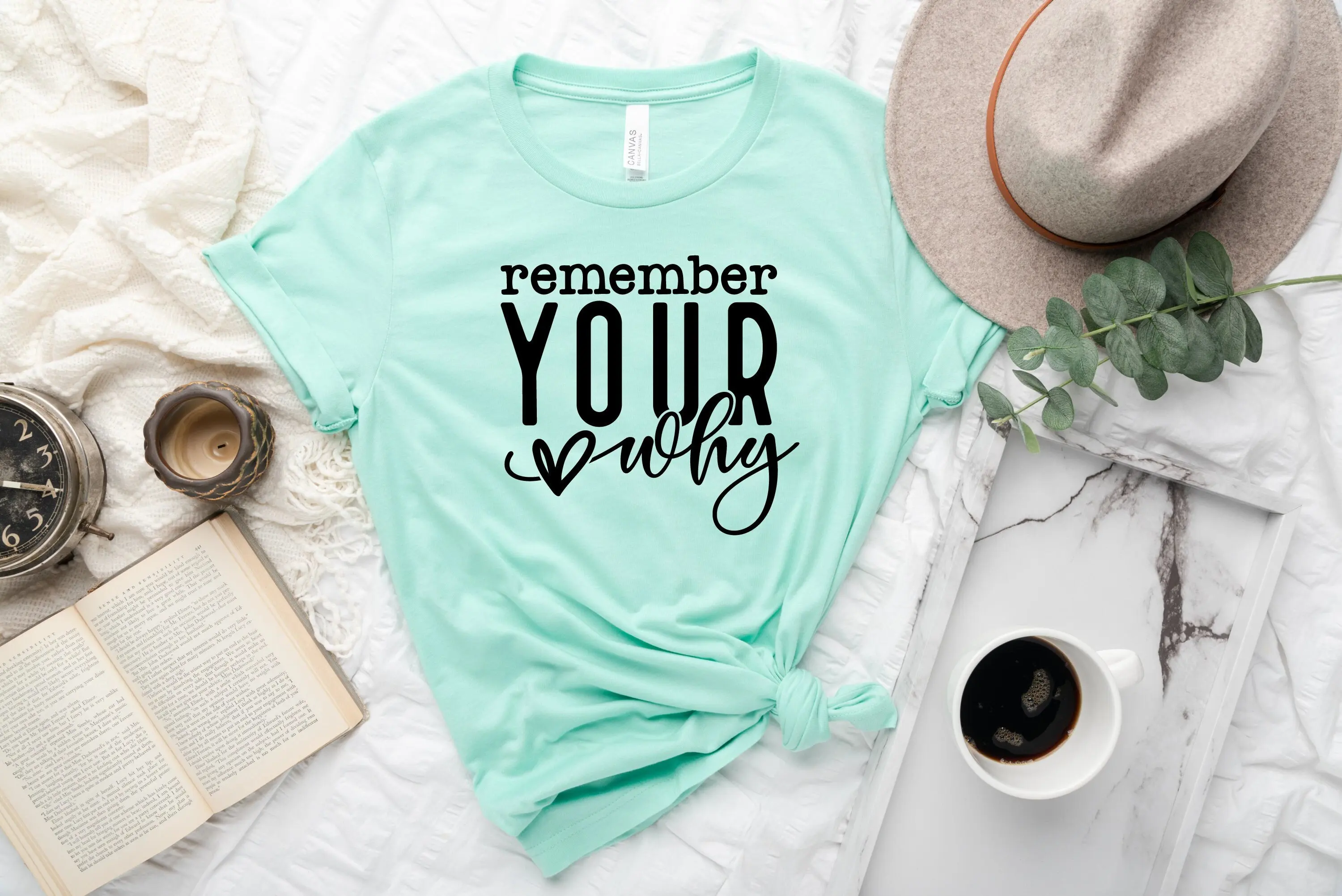 Remember Your Why T Shirt Motivation Love Yourself Positive Vibes Inspirational Quotes