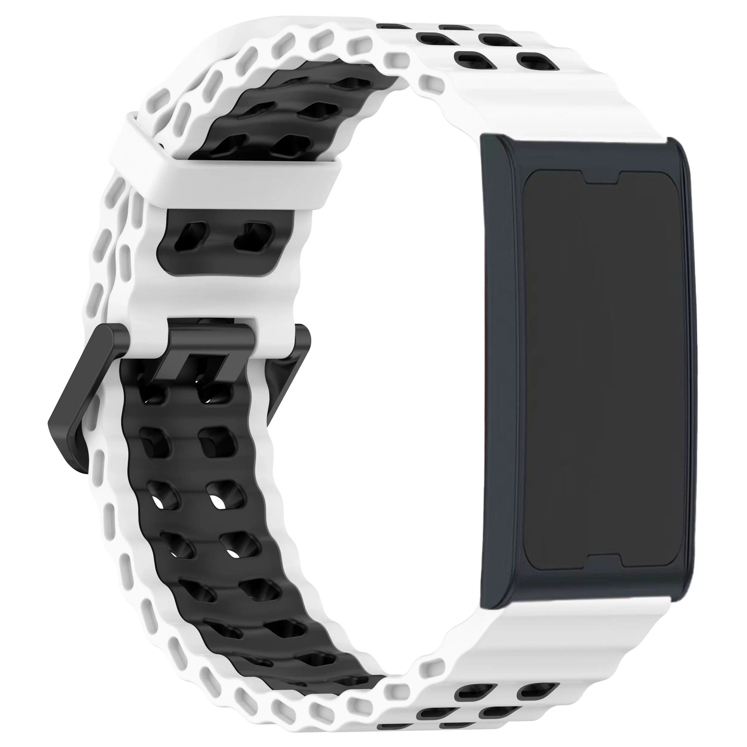 22mm Sport Ocean Silicone Strap for Amazfit Helio Balance 3 2 Bip Max 6 5 GTR 4 Bracelet Amazfit Active Max Cheetah Round Correa