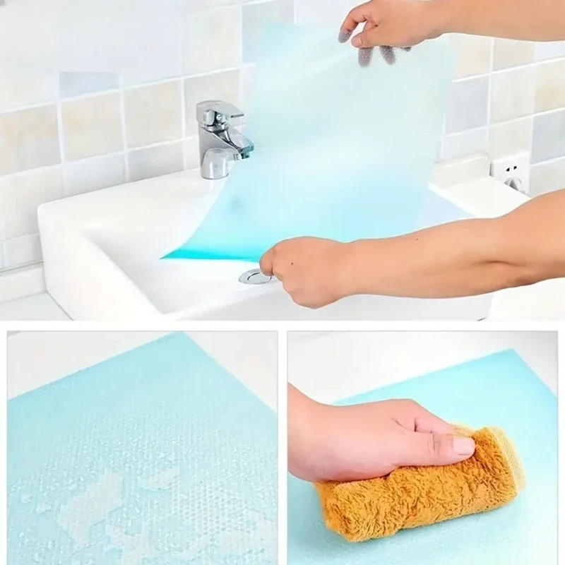 EVA Waterproof Washable Mildew Proof Kitchen Mat Cabinet Drawer Refrigerator Liner