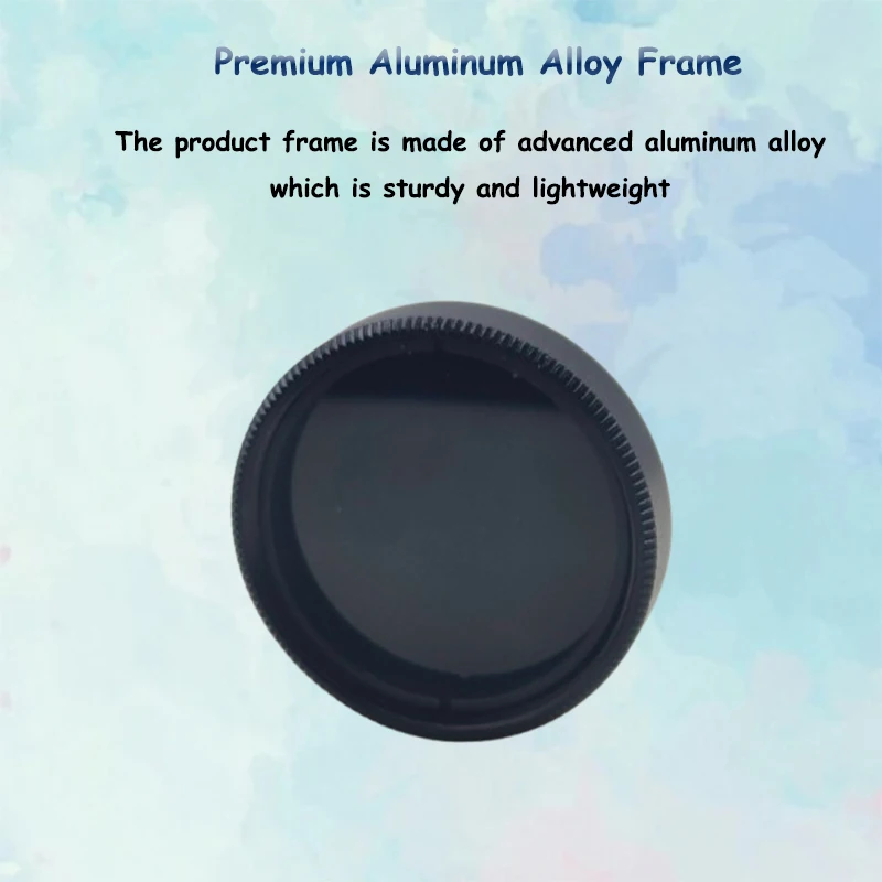 1.25inch Fixed ND1000 Neutral Density Filter Astronomy Telescope Eyepiece Accessory for SLR DSLR Camera Long Exposure Photograhy