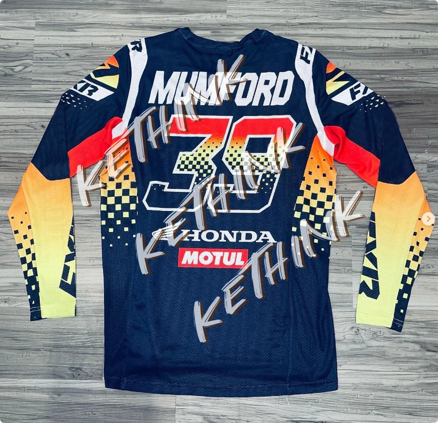 

Быстросохнущий мотоциклетный трикотаж Honda, дышащая рубашка Mumford с длинными рукавами для езды на велосипеде и горах Y2K, повседневное снаряжение