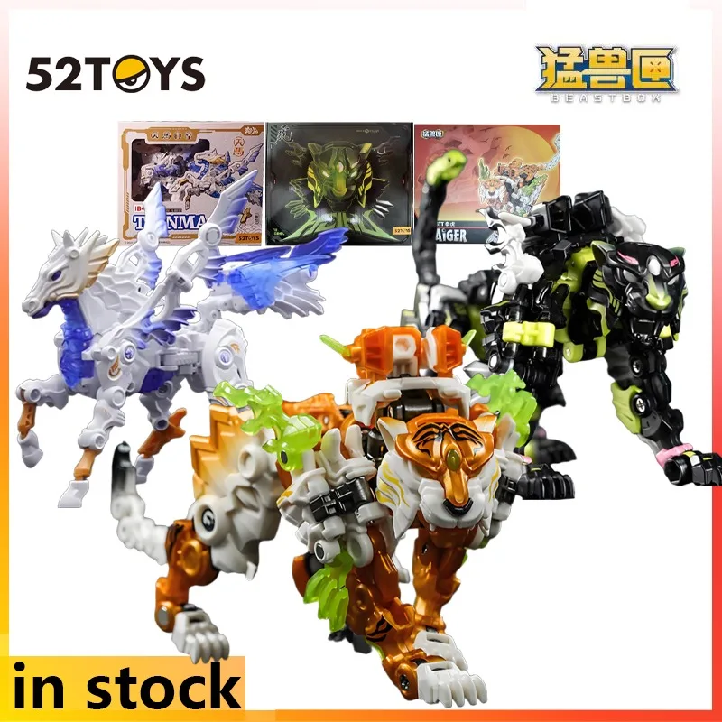 

in Stock 52TOYS INFINTYBOX Mecha Products Are Movable Tianma Black Tiger Tai Tiger Anime Action Figure Toy Model Gifts for Boys