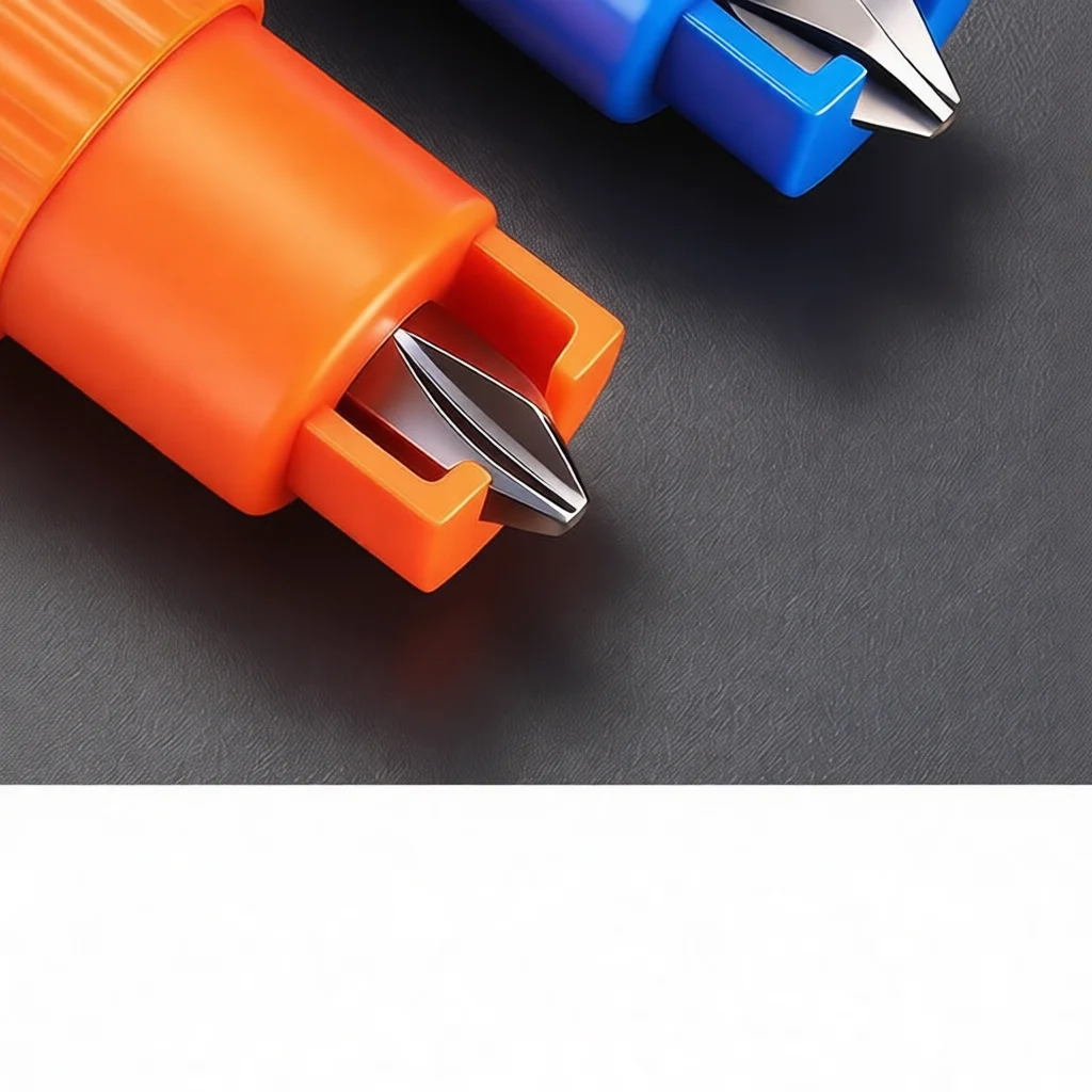 Spring Loaded Positioning Bit Socket Cross Head Screw Holder Durable Manual Hand Tool For Home Decor Maintenance