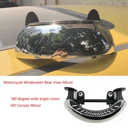 Para bmw r1200gs r1250gs motocicleta pára-brisas 180 + graus espelho de ponto cego grande angular espelhos retrovisores espelho retrovisor