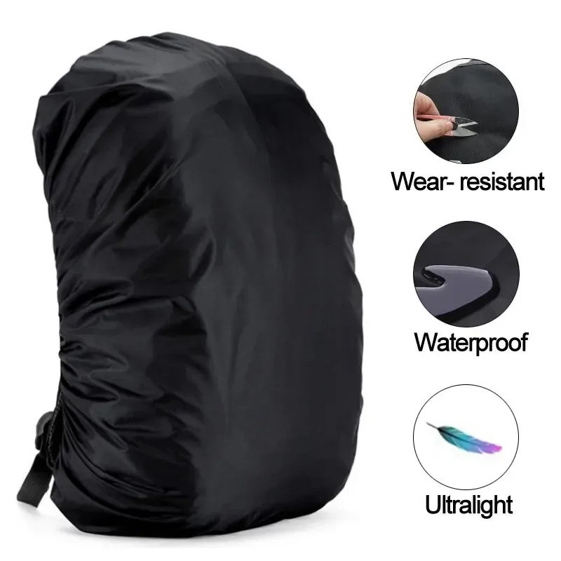 60L Waterproof Backpack Cover Dustproof Rain Cover For Backpack Rainproof Cover Outdoor Camping Hiking Climbing Bag