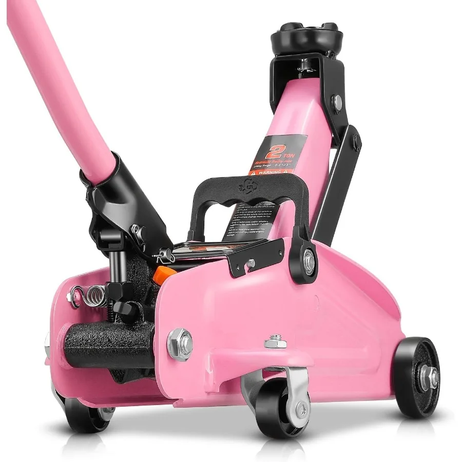 

2 Ton Floor Jack Heavy Duty Steel Hydraulic Car Jack with Single Piston Quick Lift Pump Hydraulic Racing Floor Jack Lifting Ran