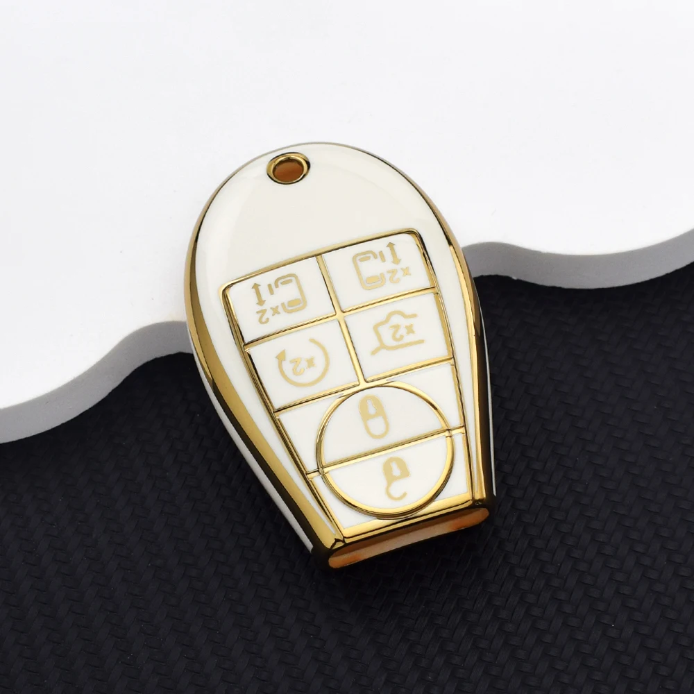 4 Buttons TPU Remote Car Key for Chrysler Town & Country 300 for Jeep Grand Cherokee Dodge Caravan Journey IYZ-C01C 2008 -2026