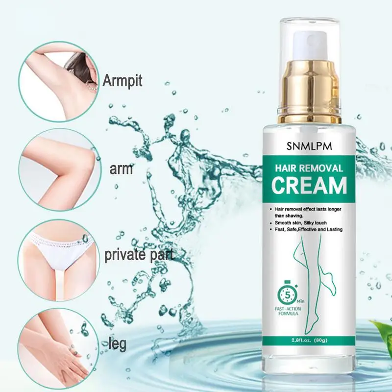 Legs & Bikini Hair Removal Creams Leg & Pubic & Bikini Hair Removal Depilatory Cream Skin Friendly Painless Flawless Hair