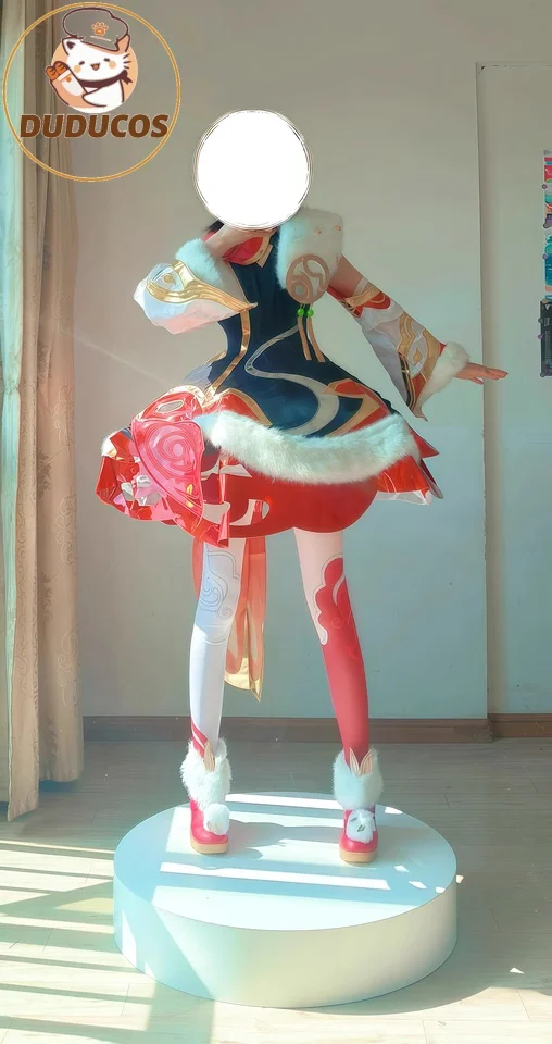 Juego LOL Hallowed Costurera Gwen disfraz de Cosplay estilo chino vestido rojo peluca zapato mujer lindo traje de Festival tradicional