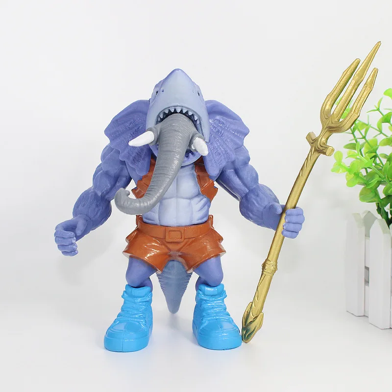 

Tung Tung Tung Sahur 17CM Sea King Shark Fusion Monster Exquisite handmade gift toys