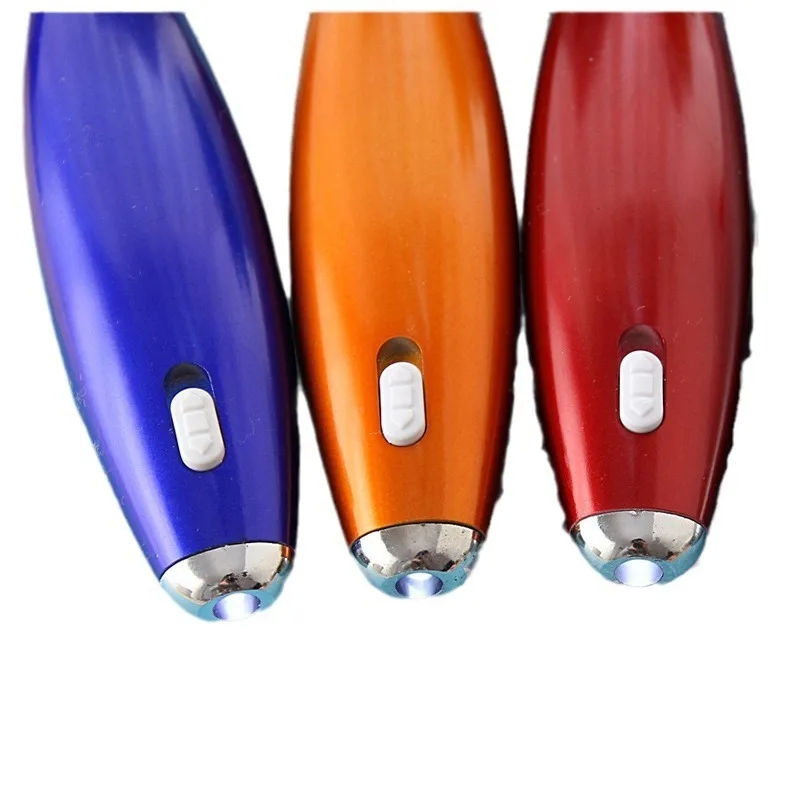 다기능 홀터 볼펜, 노트 종이 손전등 문구, 스트링 색상 모듬 학용품, 3in 1, 1PC