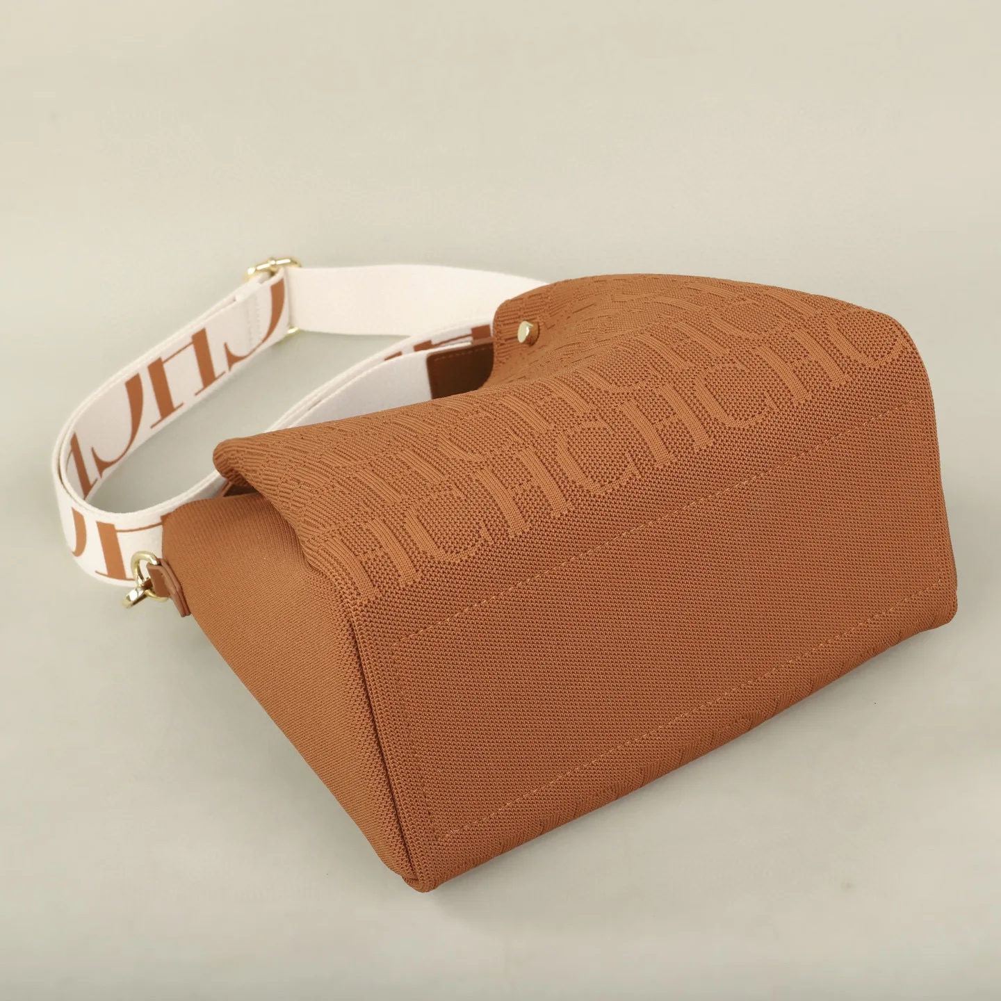 Trendy Knit Crossbody Bag for Women - Spacious Work Tote, Versatile Shoulder Purse, Daily Commute Essential