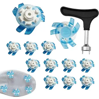 Spikes Für Golf Schuhe Golf Cleat Schuh Spikes Anti Slip Schuhe Getragen Tragbare Quick Twist Golf Spikes Praktische Golf Stollen Für