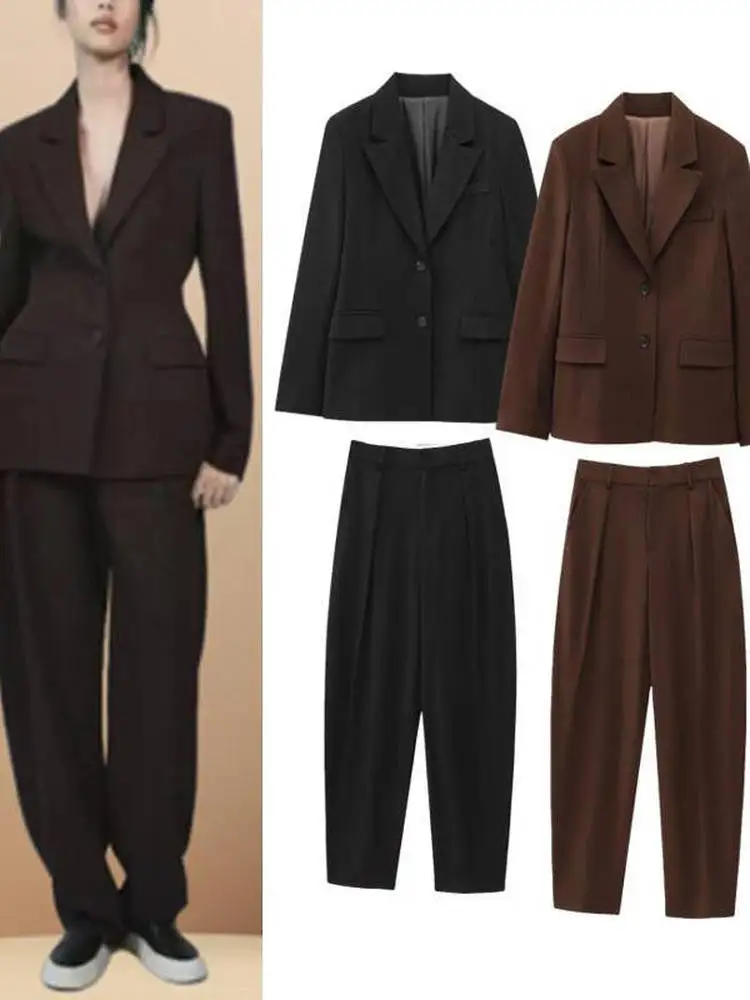 

Весенний новый женский костюм, комплект с застежкой на талии, дизайнерская юбка-ведро, модная офисная одежда, повседневная одежда