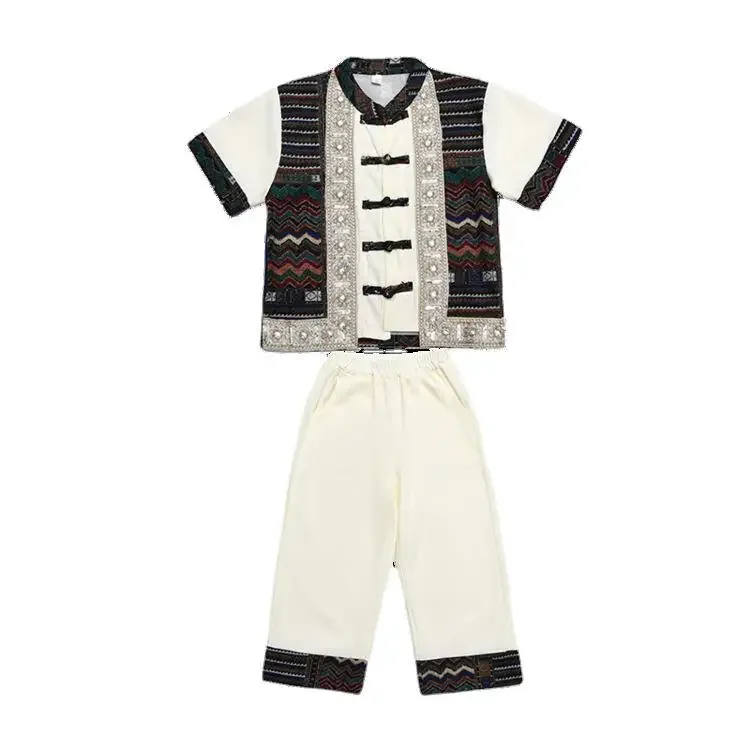 Dai ethnic costumes, Yunnan Water Splashing Festival, ethnic minority costumes, kindergarten boys and girls performance costumes