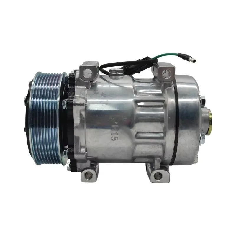 New Auto Car AC Compressor 709-8PK-24V 12V DC SD7H15 for SAND EN Universal Ac Compressor Modified Truck Air Compressor