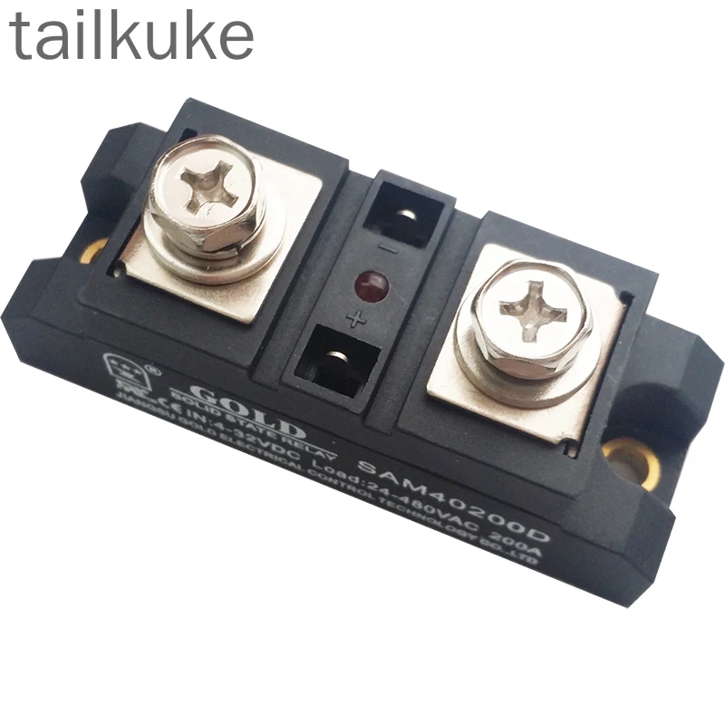 Single-phase Direct Control AC Solid State Relay SAM40200D 40250D 40400D 40300D