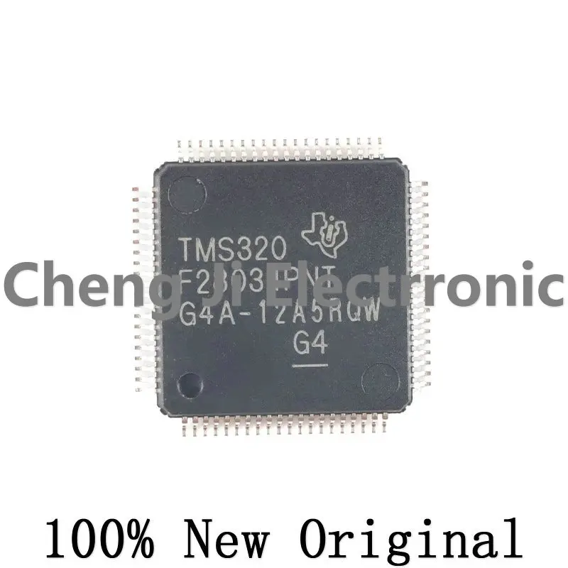 5PCS/LOT TMS320F28034PNT、TMS320F28035PNT、LQFP80 32-bit microcontroller chip