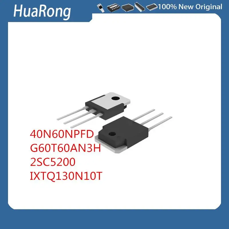 5Pcs/Lot  G60T60AN3H   IXTQ130N10T  MS5N100