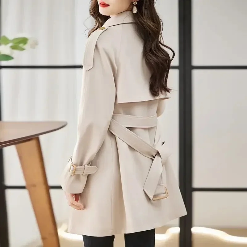 Female Coats and Jackets Loose Korean Fashion Outerwear Splicing Reviews Many Clothes Outdoor Chic Elegant Youth Women's Blazers