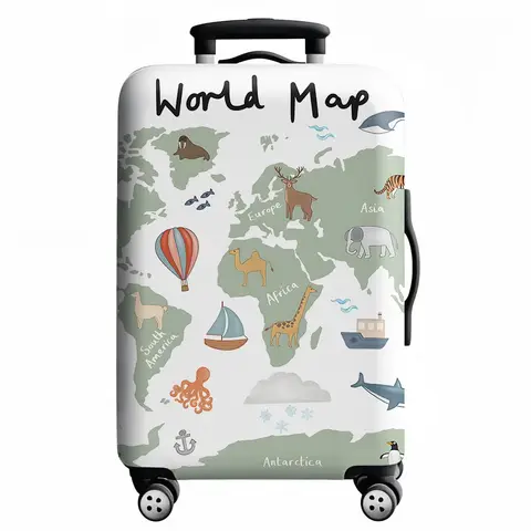 내마모성 먼지 커버 내구성이 뛰어난 여행용 케이스 커버 여행용 수하물 커버 수하물 보관함 보호 커버 for18-32 인치 내마모성 먼지 커버 내구성이 뛰어난 여행용 케이스 커버 여행용 수하물 커버 수하물 보관함 보호 커버 for18-32 인치