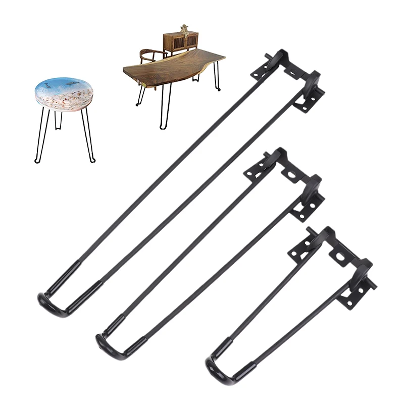New 1 Piece Folding Support Furniture Legs Metal Table Legs DIY Home Bench Dining Desk End Coffee Table Feet Accessories