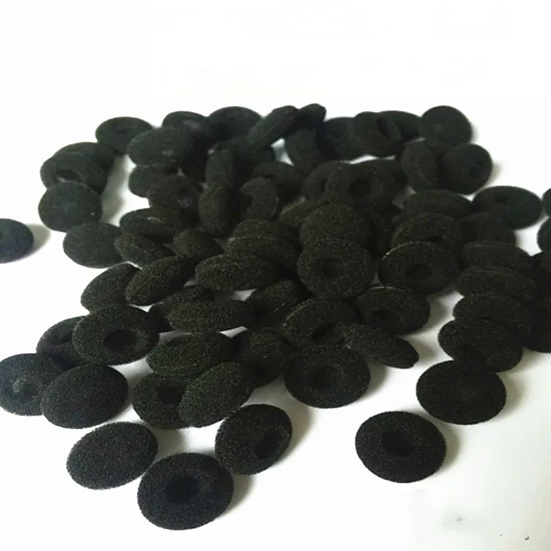 50Pcs 18mm Foam Eartips Earbud Ear Tips Cushion Replacement Earphone Ear Pads Sponge Covers for Most In-ear Earphone MP3 MP4