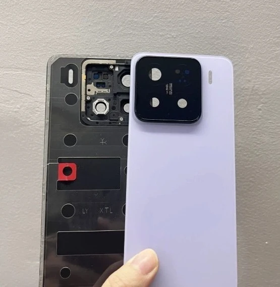 A+ Replacement Back Glass Cover Housing For Xiaomi 15 Mi15 M15, Rear Battery Door Case Shell With Camera Frame Lens