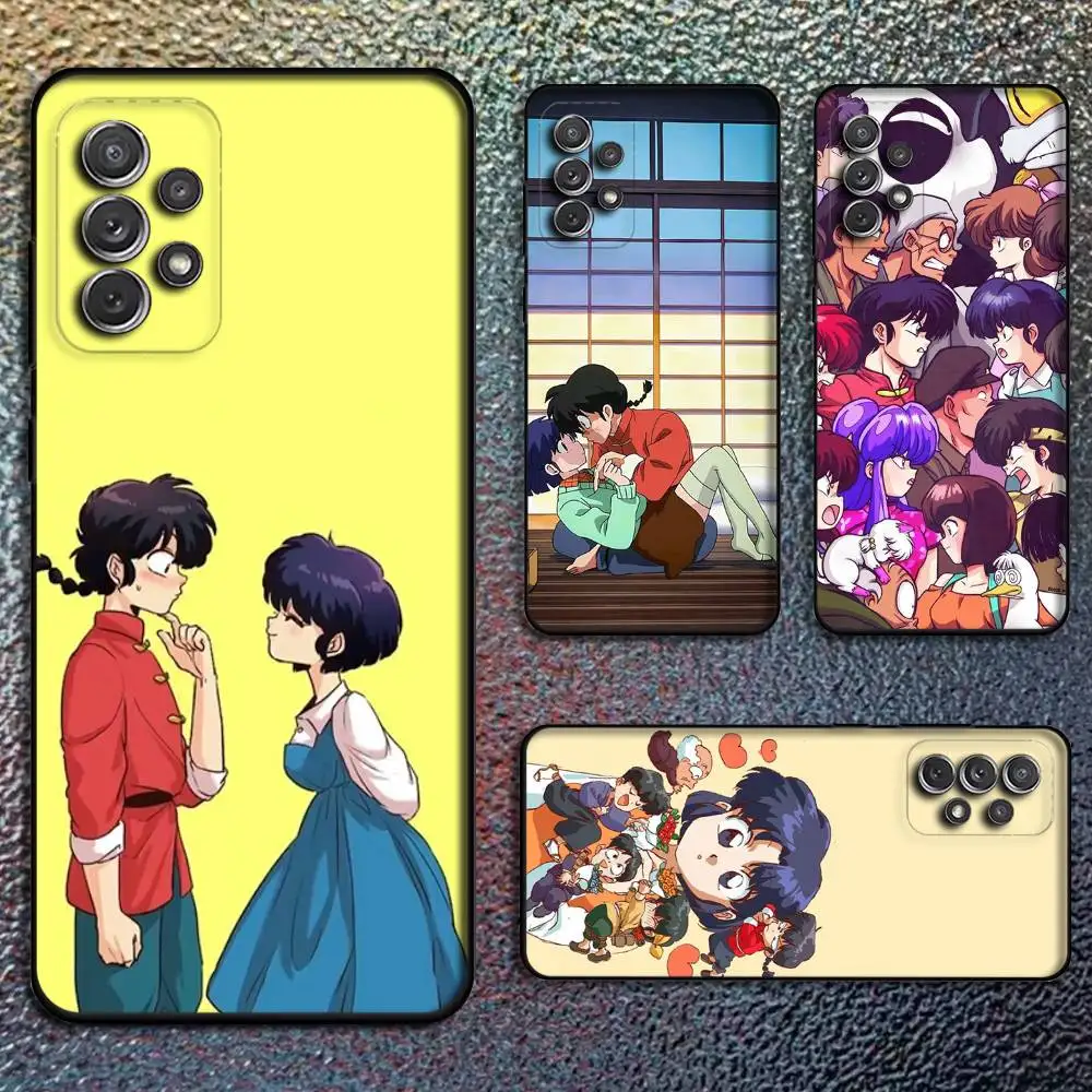 

Ranma 1 2 Phone Case For Samsung S25,S24,S21,S22,S23,S30,Ultra,S20,Plus,Fe,Lite,Note,10,9,5G Black Cover