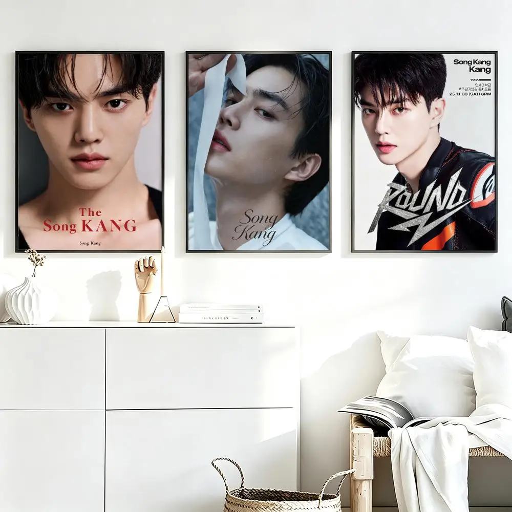 Aesthetic Wall Art Poster Trendy actor Song Kang Poster for Bedroom Dorm Room Home Decor Large Wall Picture Print