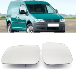 For VW Transporter T5 Multivan Caravelle 2003-2010 Left Hand Drive Car Heated Wing Side Rear Mirror Glass 7E1857521 7E1857522