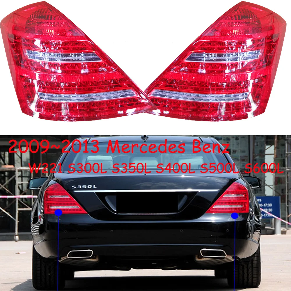 

1 шт. автомобильный бампер задний фонарь для Mercedes Benz W221 задний фонарь 2005 ~ 2013y задний фонарь для Benz W221 противотуманный S300L S350L S400L S500L S600L