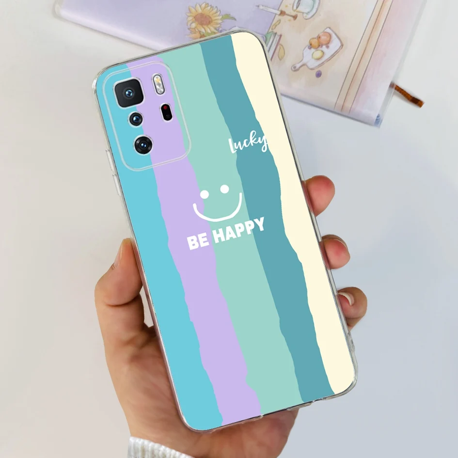 Custodia in TPU per Xiaomi Redmi Note 10 Cover Redmi Note 10 5G custodie per telefoni Funda in Silicone morbido per Xiaomi Redmi Note 10 Pro 10S