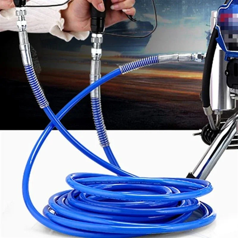 Airless Paint Spray Hose Explosion-proof Fiber Tube Pipe 3/8 Interface Airless Spray Paint Hose Spray Paint Machine Accessories