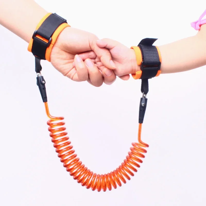 Ikat pinggang Anti hilang anak-anak, perlengkapan bayi gelang tangan Anti hilang anak-anak, tali Harness keselamatan perlengkapan jalan luar ruangan