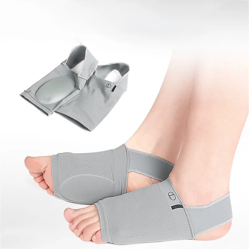 Semelles Orthopédiques, Manchons de Soutien de la Voûte Plantaire, Fasciite Plantaire, Encolure de Talon, Soins des Pieds Plats, Charleroi, 1 Paire