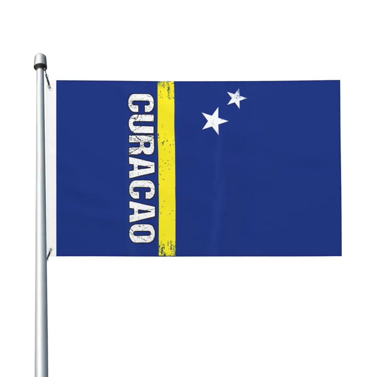 90X150cm Curacaoan Flag Curacao Flag For College Dorm Room Bedroom Hanging Pattern Flags Banner