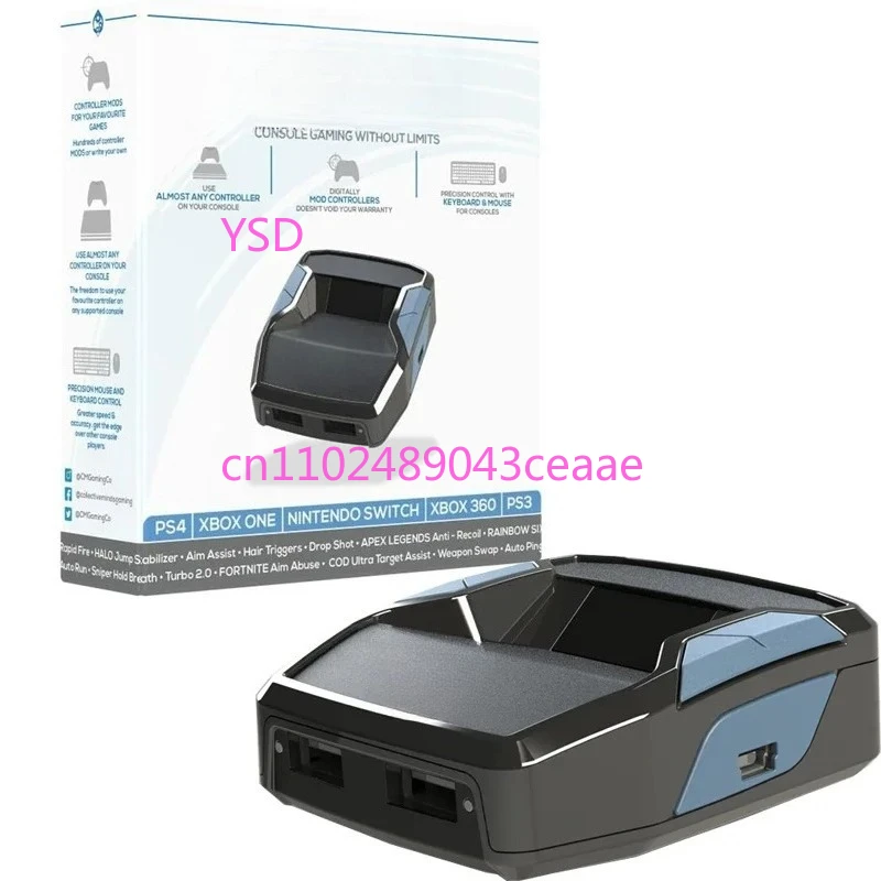 New Cronus Zen for PlayStation/Xbox/Series S/X/NS Switch/PC Console Controller Mouse & Keyboard Converter Adapter