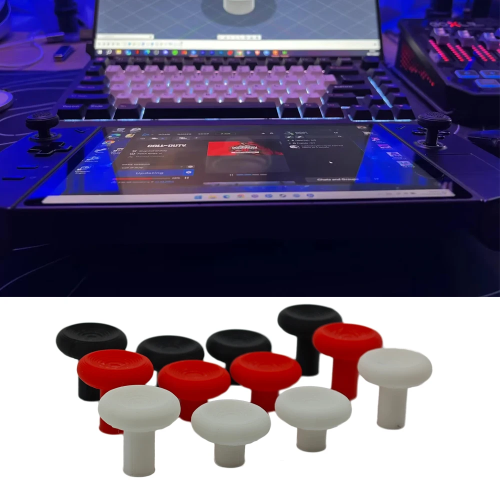 

1 Pair Modified Rocker Cap for Legion Go Game Handle Controller Replacement Colorful Rocker Joystick Shell Gaming Accessories