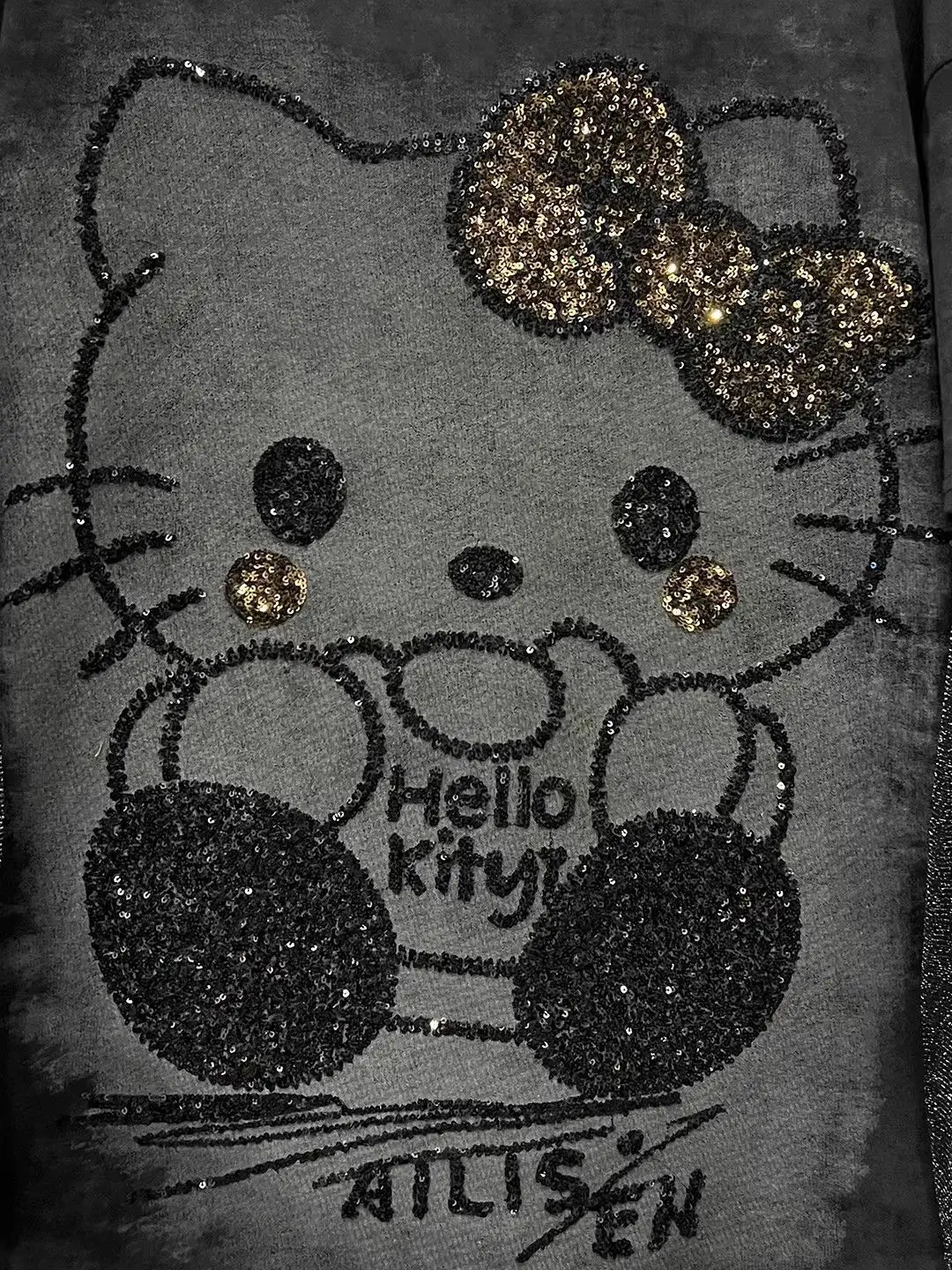 

Sweet Style Cartoon Printed Fake Two Long-sleeved T-shirts, Spring and Summer New Casual Mid-length Top for Women