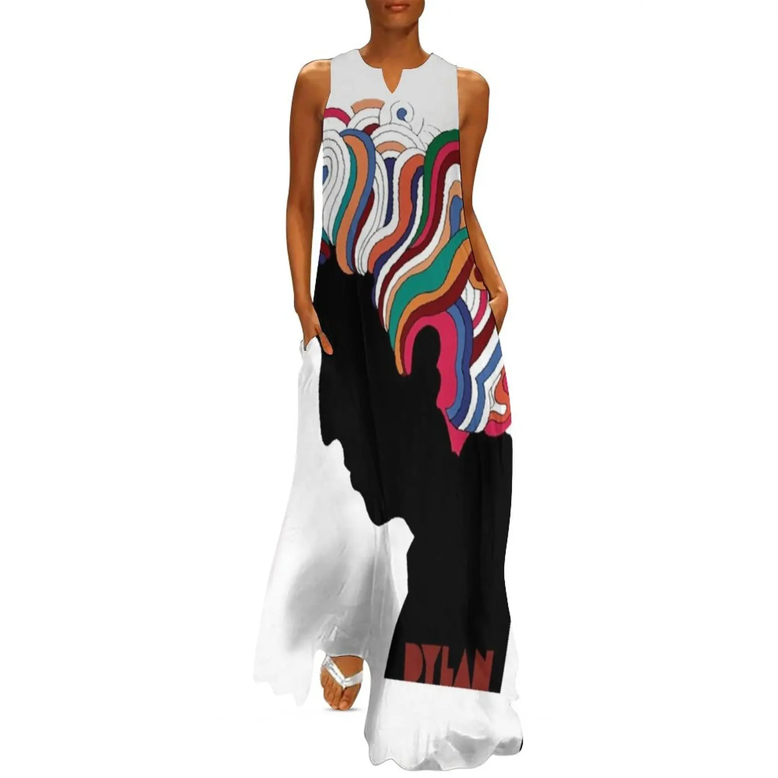 

rainbow hair of dylan Long Dress women's summer dresses 2025 dress for women 2025 women's dresses luxury Women's clothing