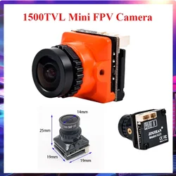 NEW 1/3 CMOS 1500TVL B19 Mini FPV Camera 2.1mm Lens Power 5V-30V PAL / NTSC With OSD Internal Adjustable For RC FPV Racing Drone