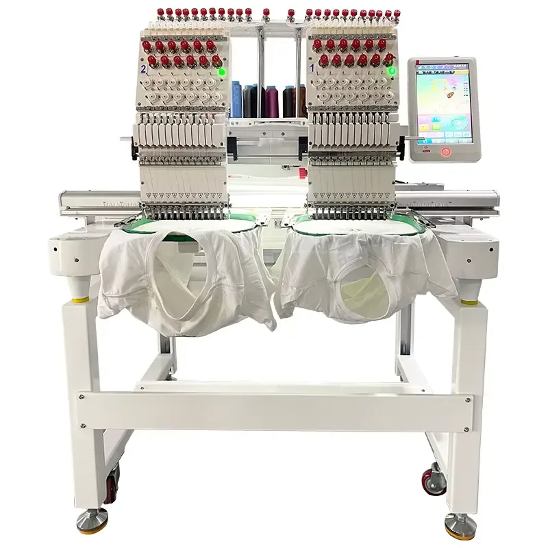Computerized Embroidery Machine High Quality Automatic Sewing Equipment for Home Business DIY Craft Garment Decoration