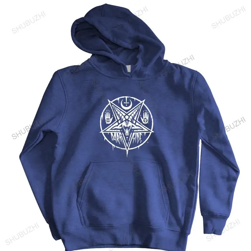 

cotton sweatshirt male hoodies PENTAGRAM BAPHOMET Satan Swedish Music Group. A metal nation shubuzhi men autumn winter zipper